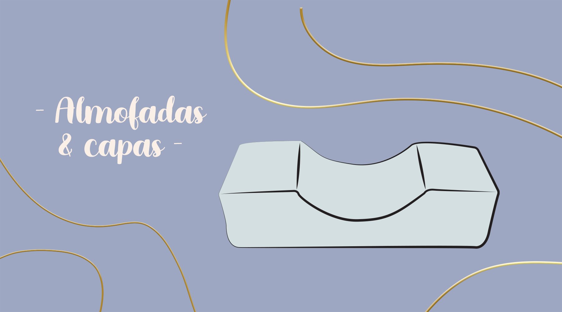 Almofadas e capas de marquesa