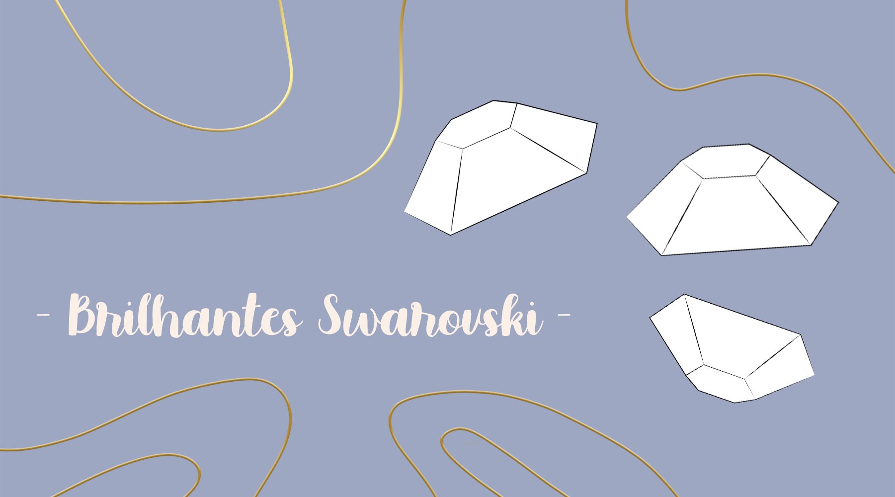 Brilhantes Swarovski Pestanas