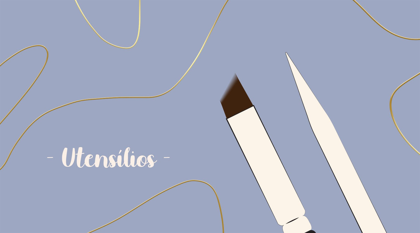 Utensílios de sobrancelhas