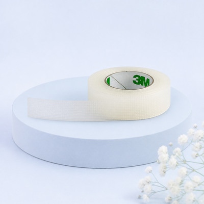 Fita adesiva em plástico 3M Transpore 1,2 cm com flores