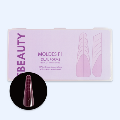 Moldes F1 FB #07 Francesa Amêndoa Moderna Rosa