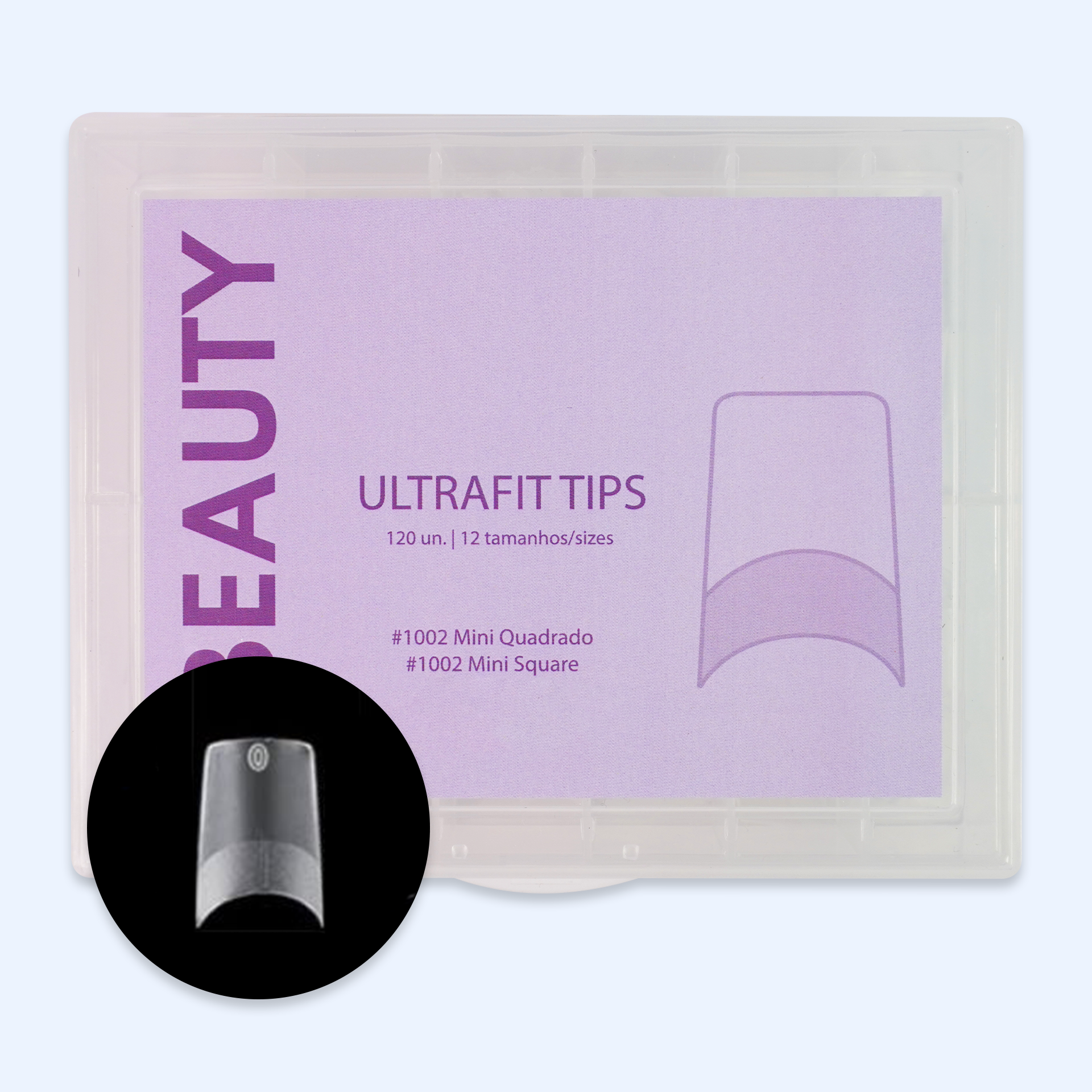 UltraFit Tips FB #1002 Mini Quadrado