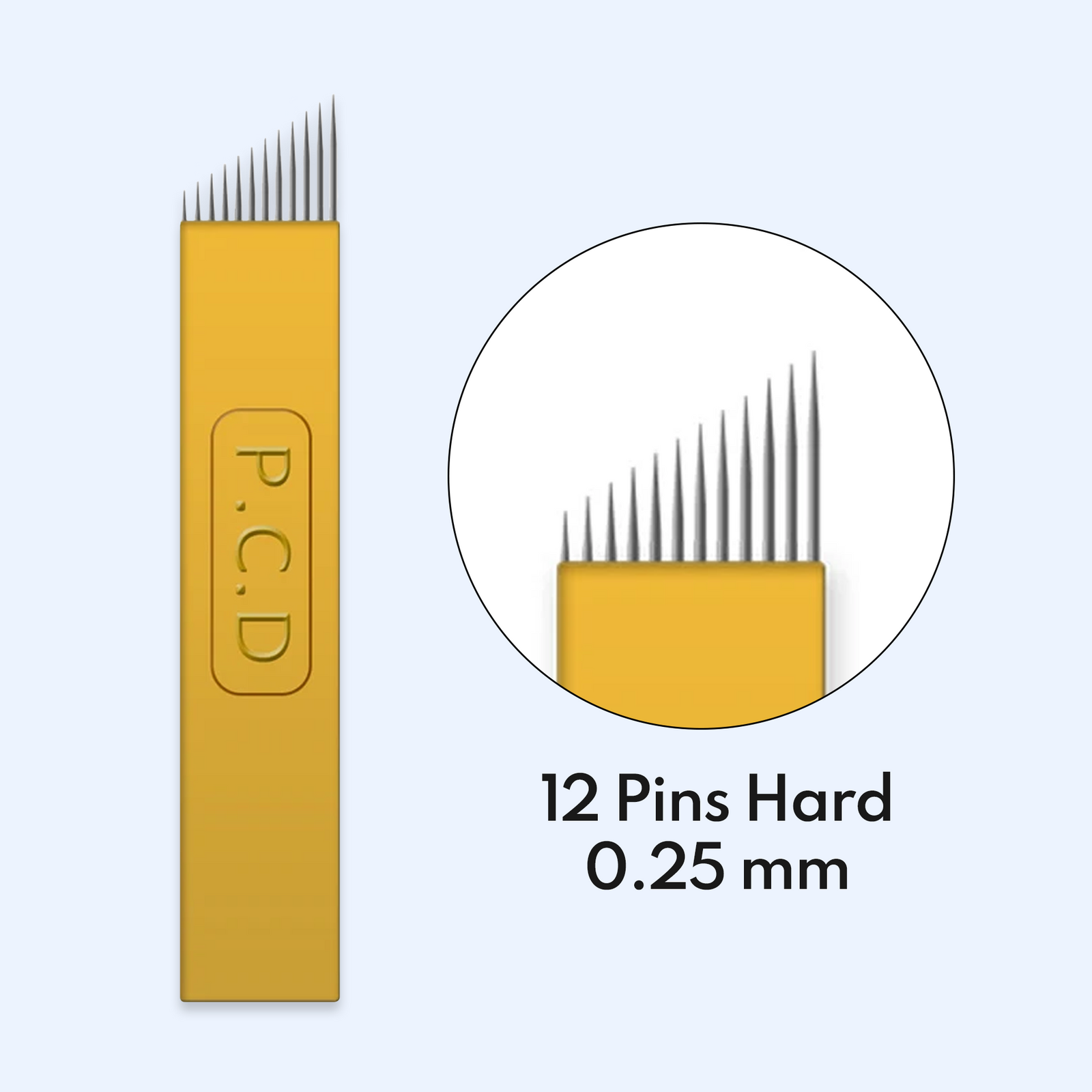 Agulha - 12 PINS HARD 0.25