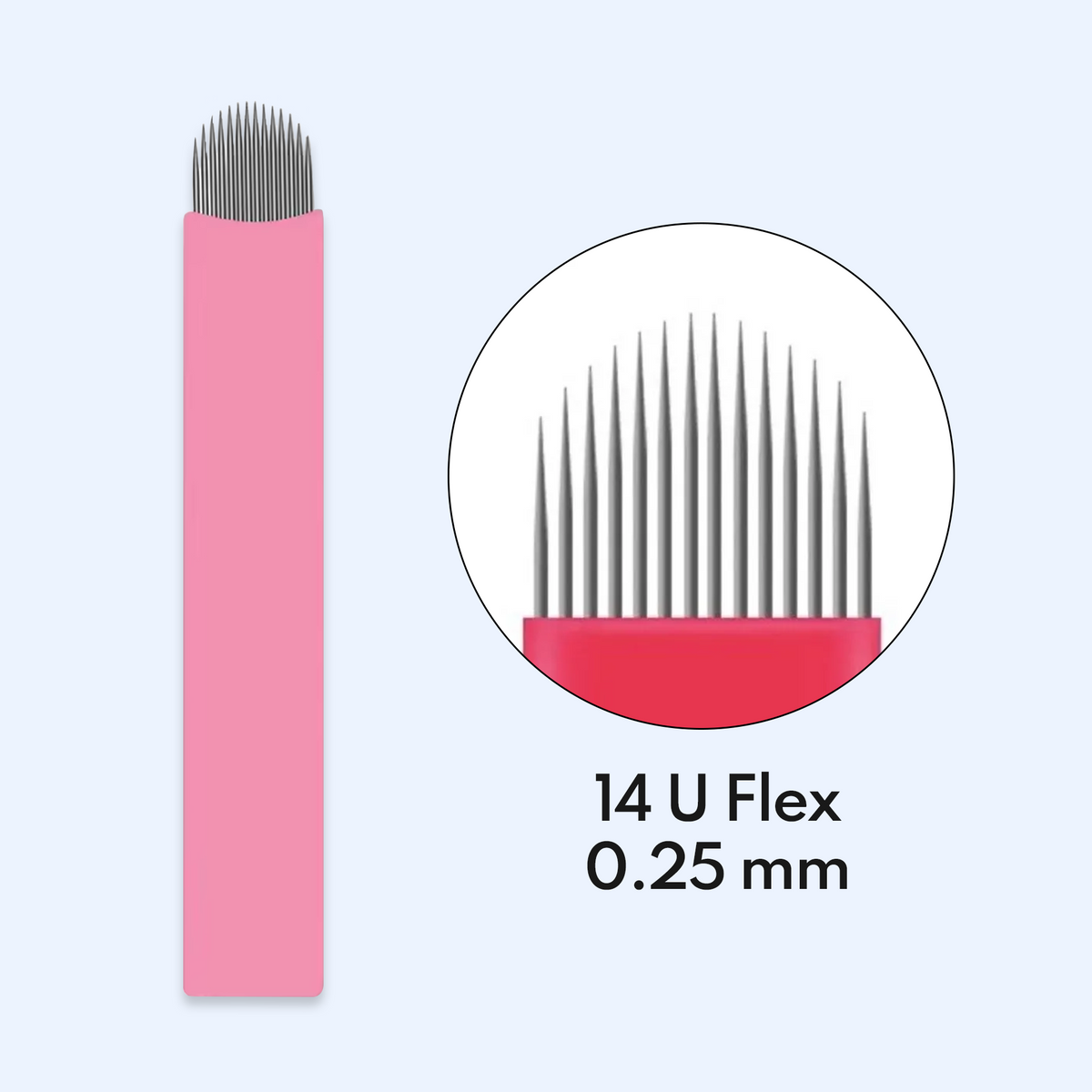 Agulha - 14U PINS FLEX 0.25