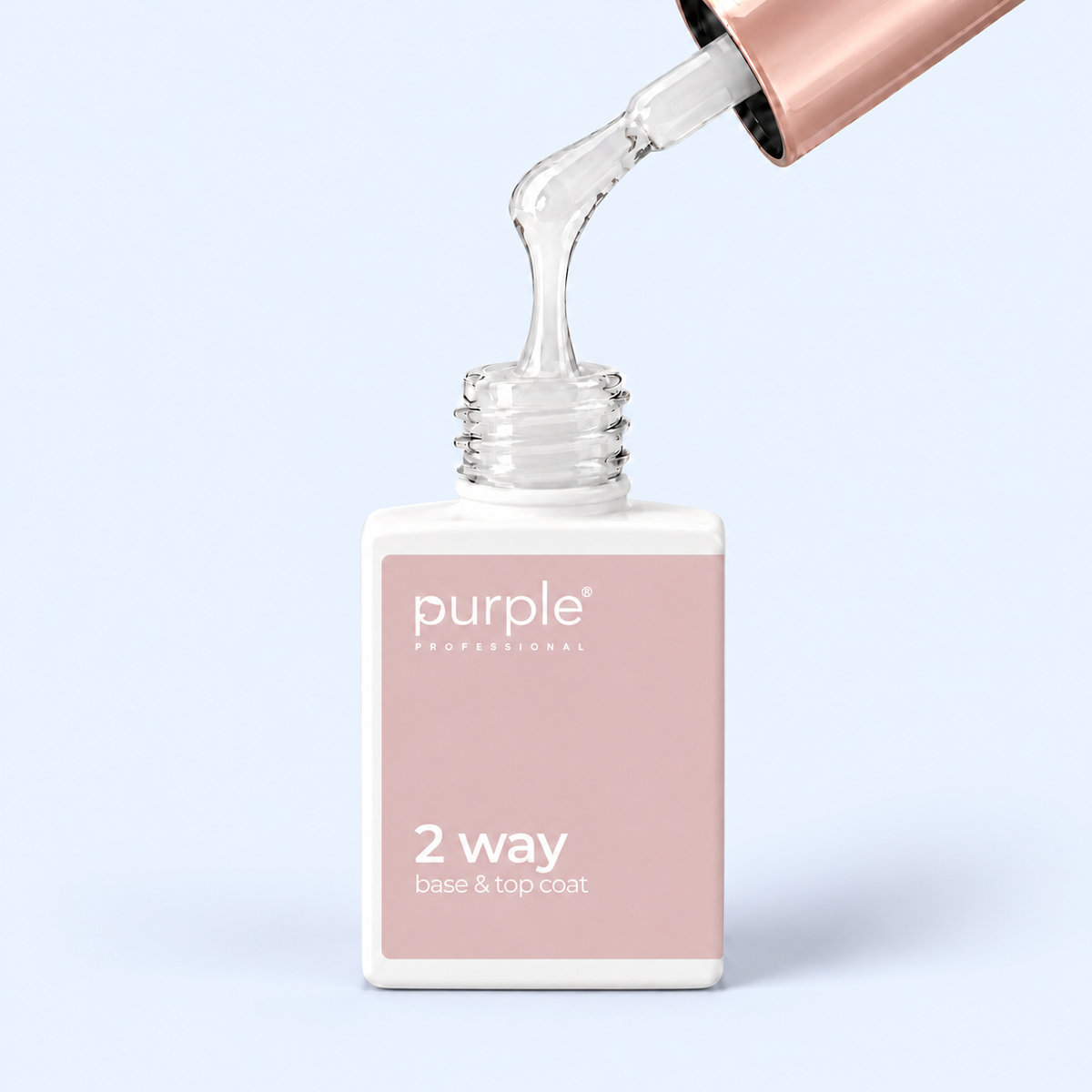 2 Way Base & Top Coat - Purple