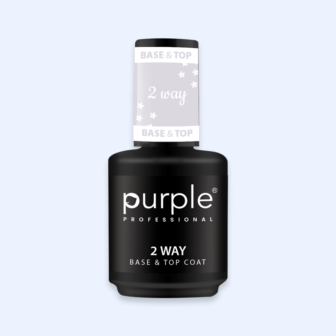 2 Way - Base & Top Coat Purple