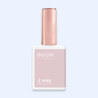 2 Way Base & Top Coat - Purple
