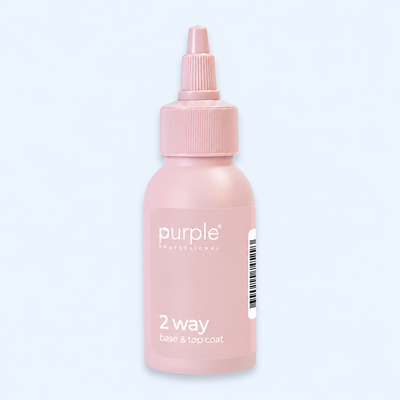2 Way Base & Top Coat - Purple
