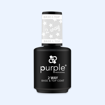 2 Way - Base & Top Coat Purple