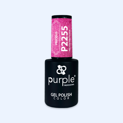 Verniz Gel Purple - Precious Pink Fuchsia P2255