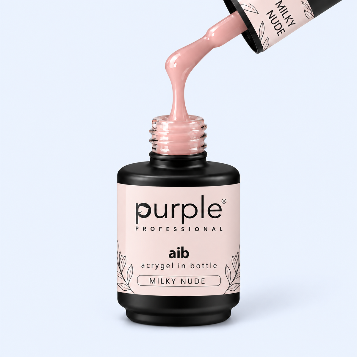 AIB - Acrygel in a Bottle Milky Nude - Purple
