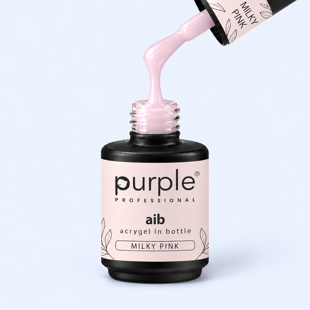 AIB - Acrygel in a Bottle Milky Pink - Purple