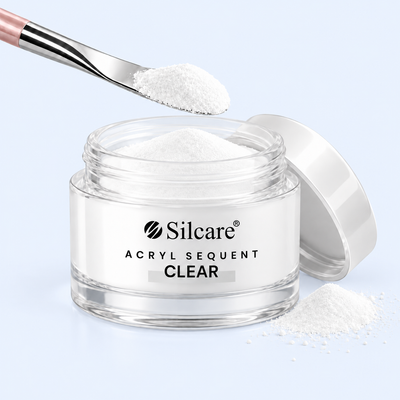 Acrílico Sequent Clear - Silcare