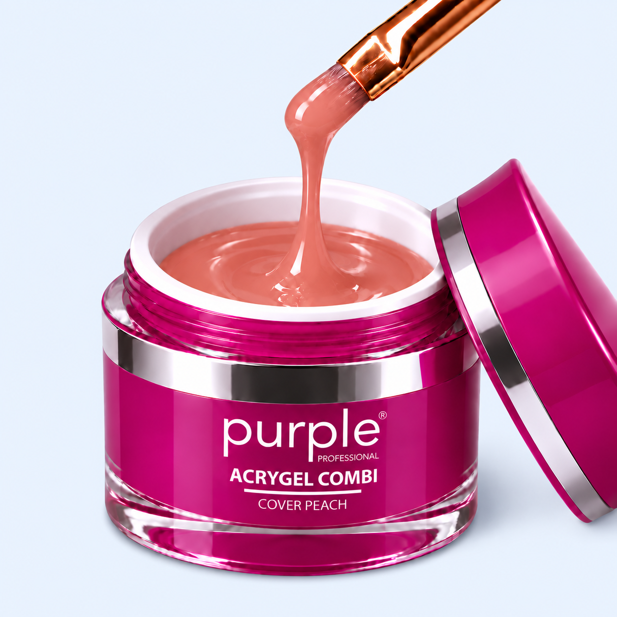 Acrygel Combi Cover Peach - Purple