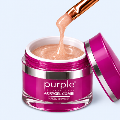 Acrygel Combi Naked Shimmer - Purple