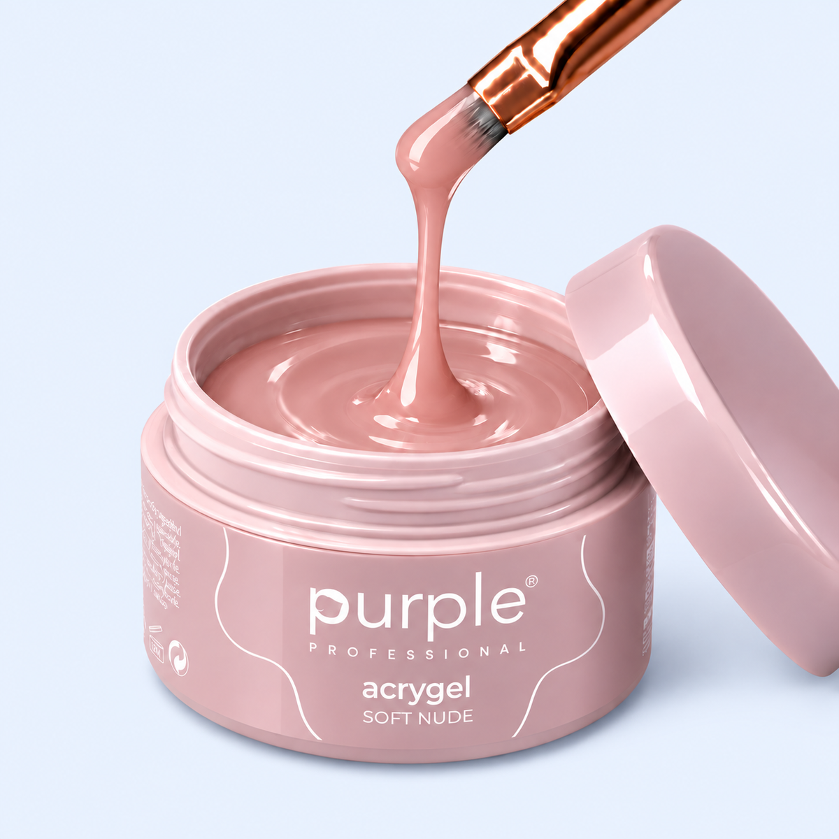 Acrygel Combi Soft Nude - Purple