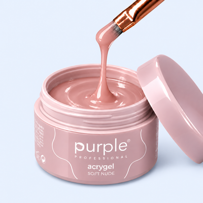 Acrygel Combi Soft Nude - Purple