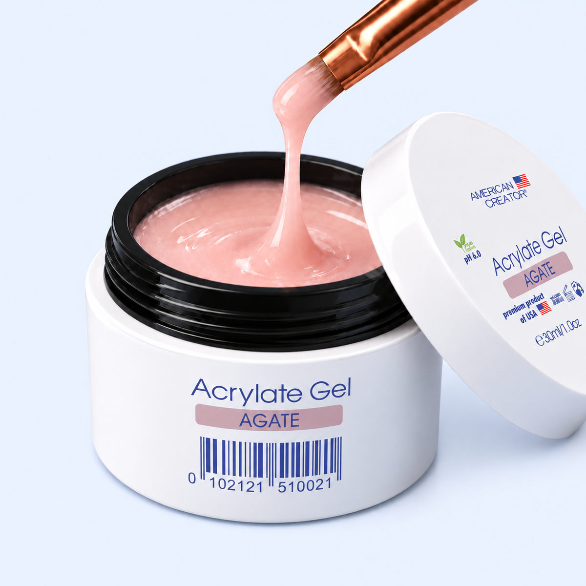Acrylate Gel Agate - American Creator