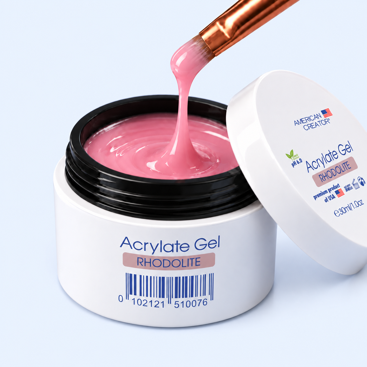 Acrylate Gel Rhodolite - American Creator