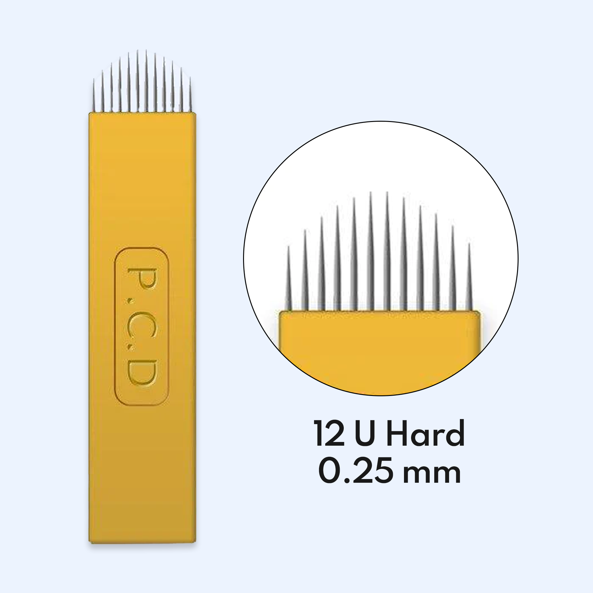 Agulha - 12U PINS HARD 0.25