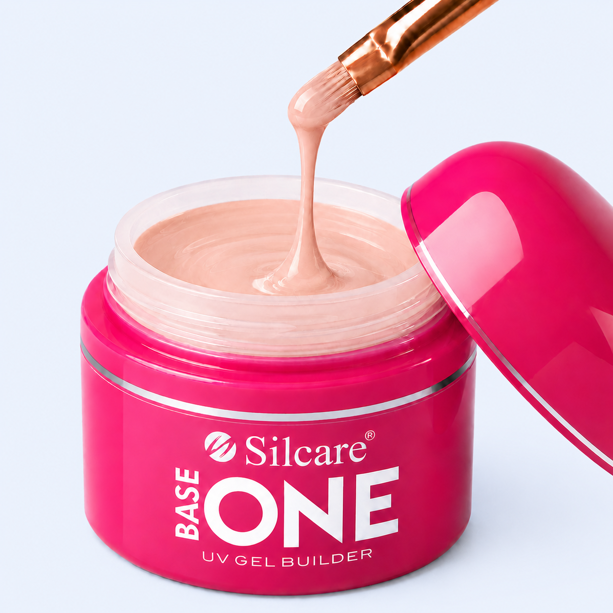 Gel Base One Blush Cream - Silcare