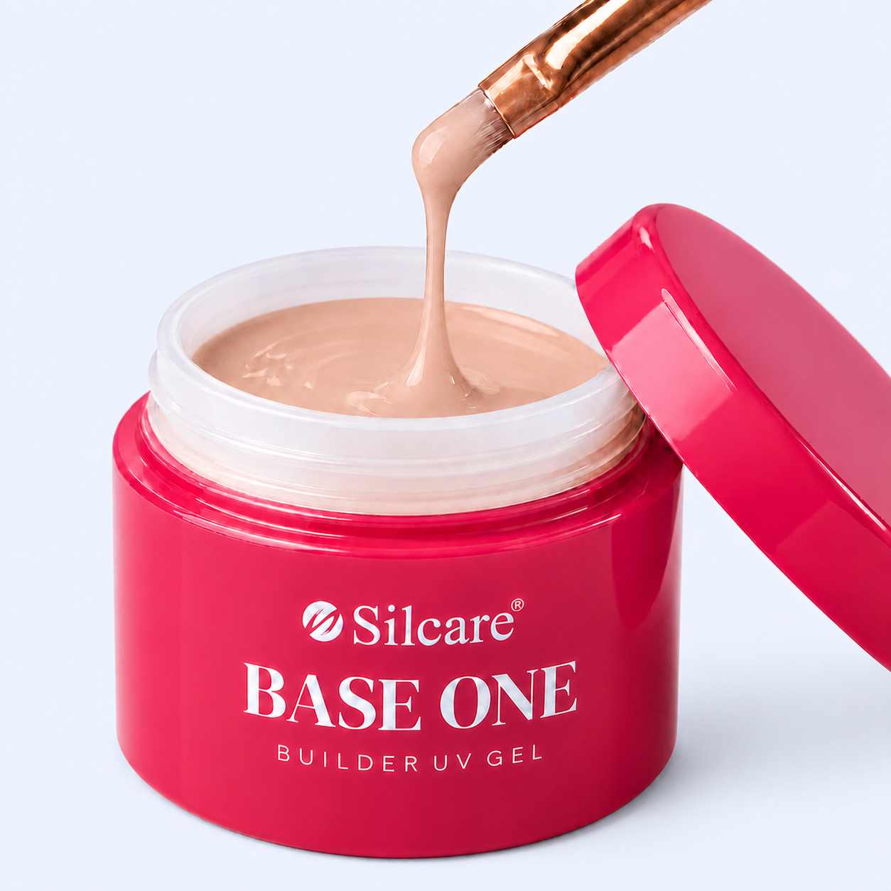 Gel Base One Cover Dark - Silcare