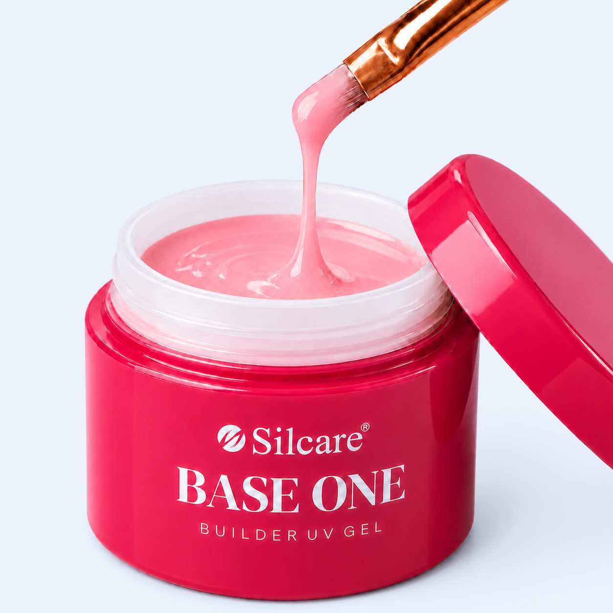 Gel Base One Dark French Pink - Silcare
