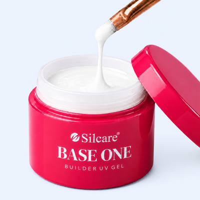 Gel Base One French White Marble - Silcare