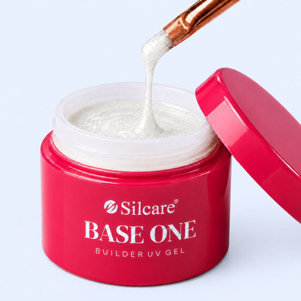 Gel Base One Shimmer Milkshake - Silcare