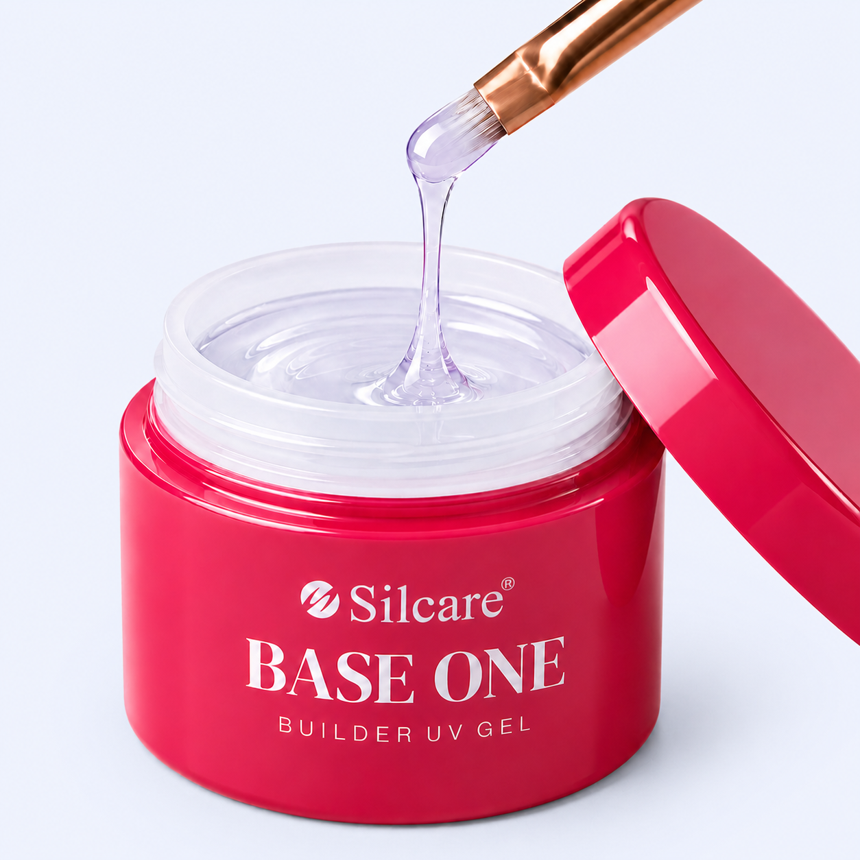 Gel Base One Violet Thick - Silcare