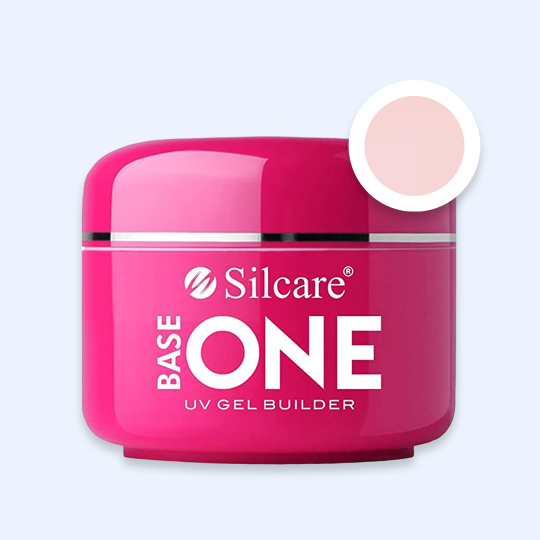 Gel Base One French Pink Leitoso Rosado - Silcare