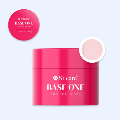 Gel Base One French Pink Leitoso Rosado - Silcare