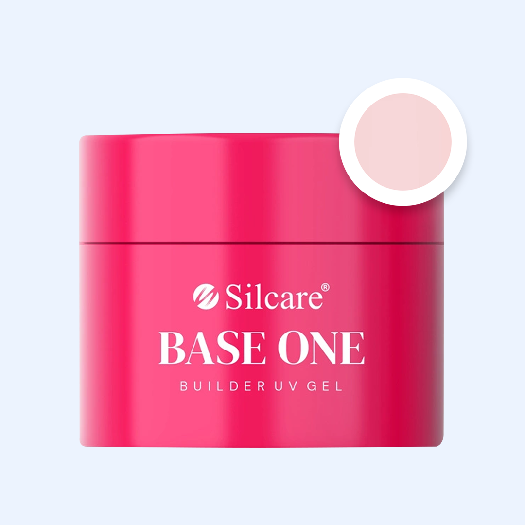 Gel Base One French Pink Leitoso Rosado - Silcare