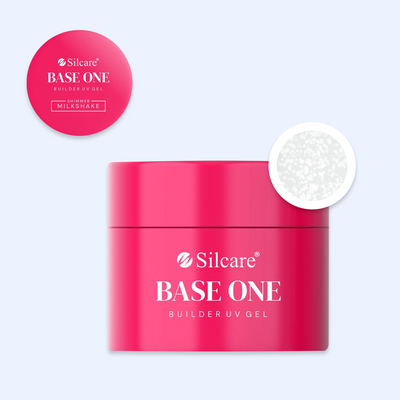 Gel Base One Shimmer Milkshake - Silcare