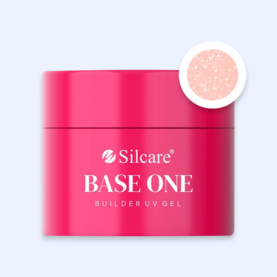 Gel Base One Shimmer Vanilla Rose - Silcare