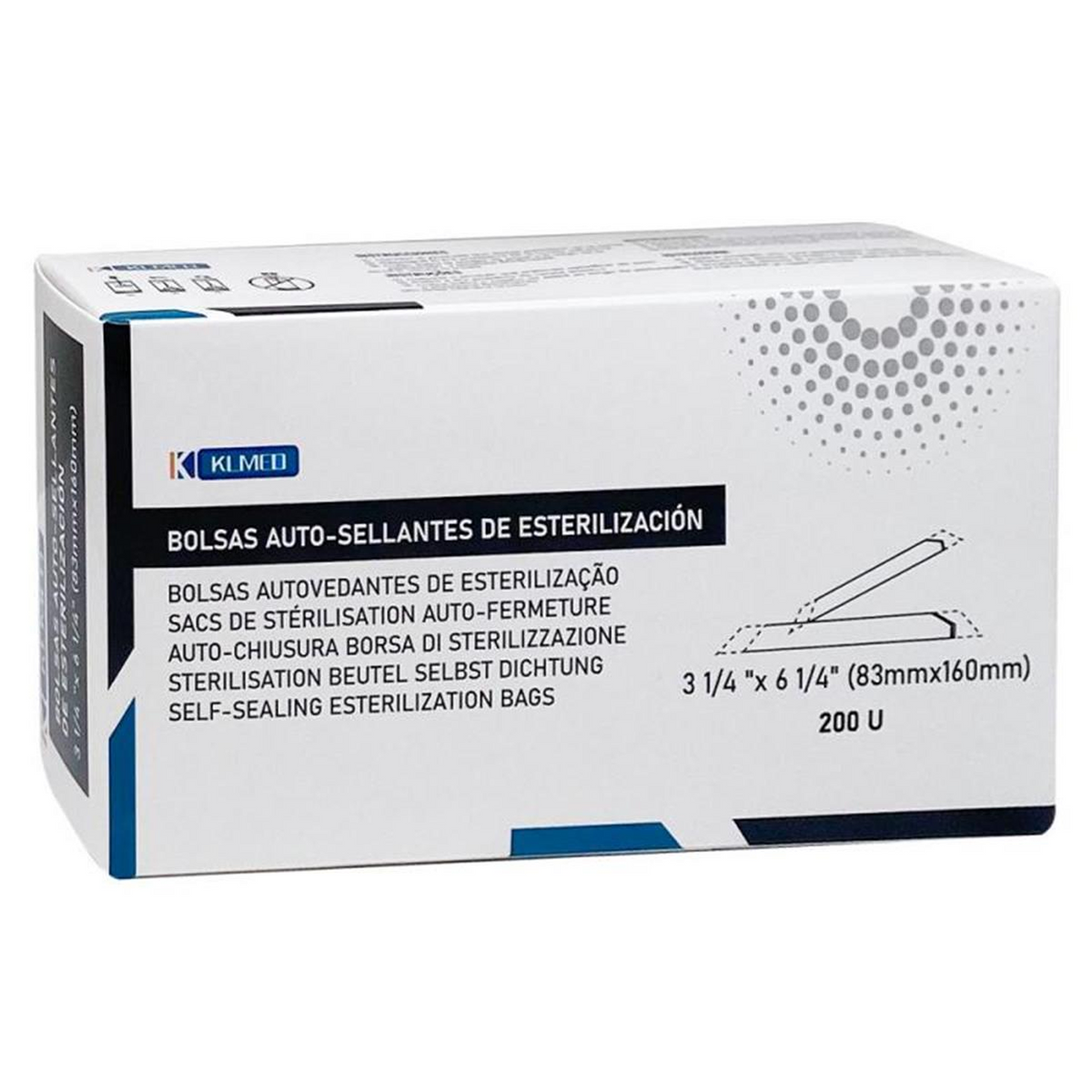 Bolsas Autoadesivas de Esterilização - 200 un.