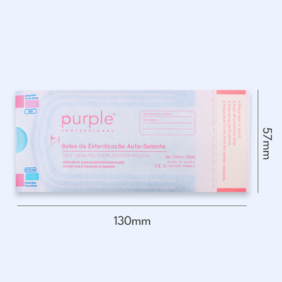 Bolsas de Esterilização Auto-Selantes Purple