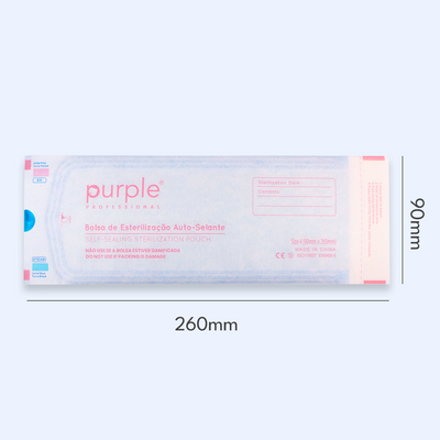Bolsas de Esterilização Auto-Selantes Purple