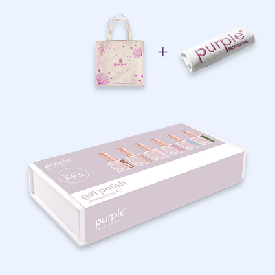 Verniz Gel Purple - Caixa Coleção Nº2 6uni.