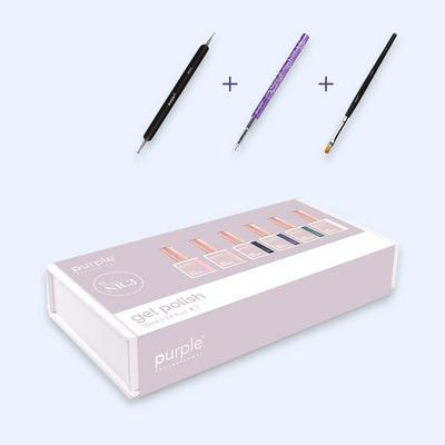 Verniz Gel Purple - Caixa Coleção Nº3 6uni.