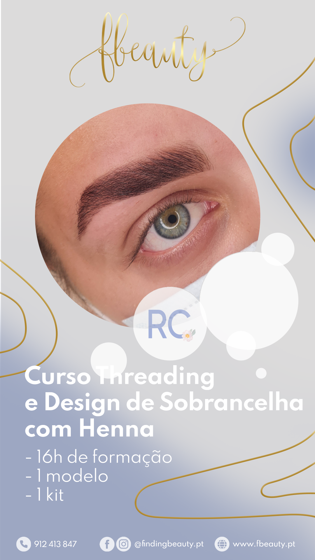 Henna Eyebrow Threading and Design Course (Registration)