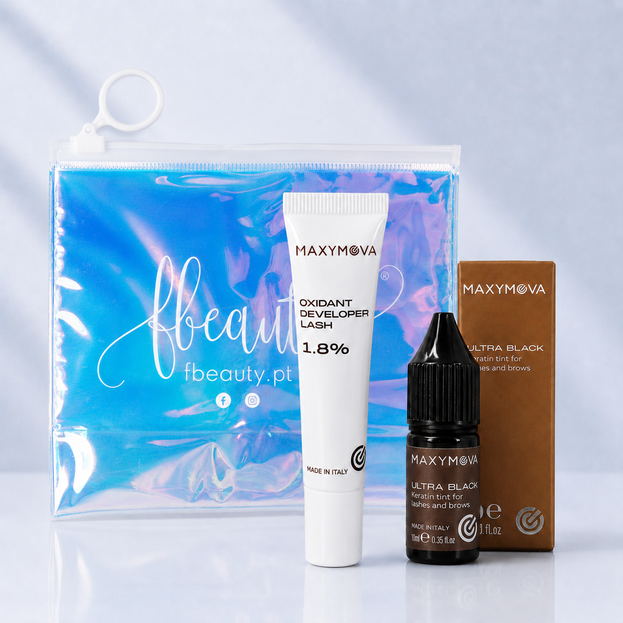 Kit Tinta Líquida Maxymova - Ultra Black Keratin