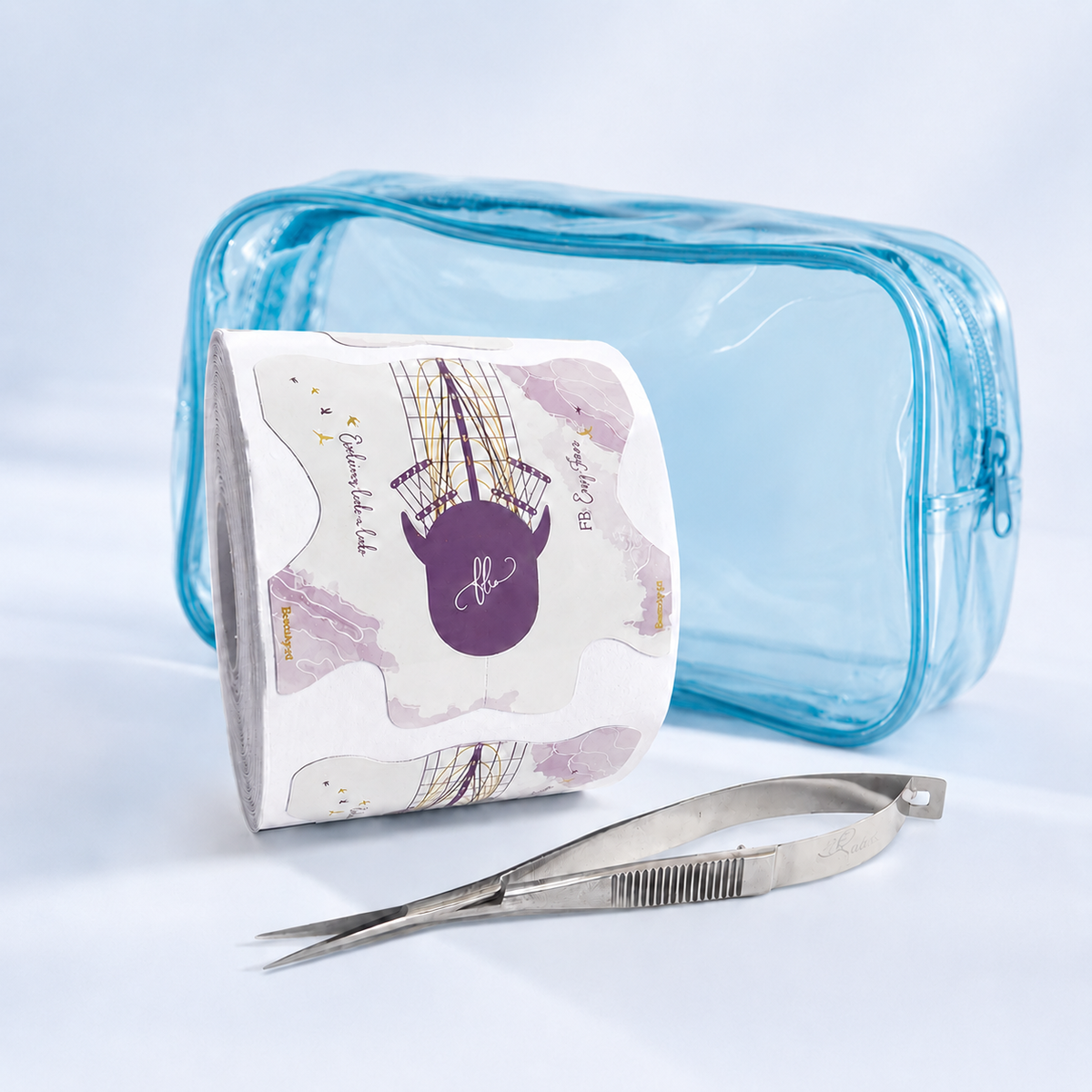 Kit FB Easy Forms - Moldes 175g + Micro Tesoura de precisão FB Scissor 13cm