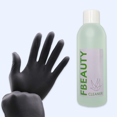 Kit Cleaner FB + Luvas de Nitrilo