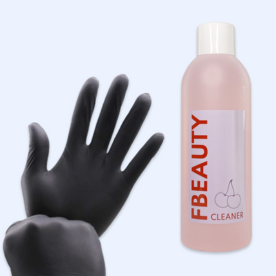 Kit Cleaner FB + Luvas de Nitrilo