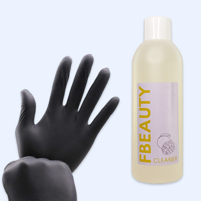 Kit Cleaner FB + Luvas de Nitrilo