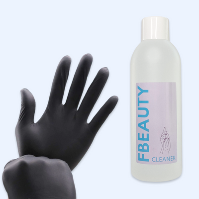 Kit Cleaner FB + Luvas de Nitrilo