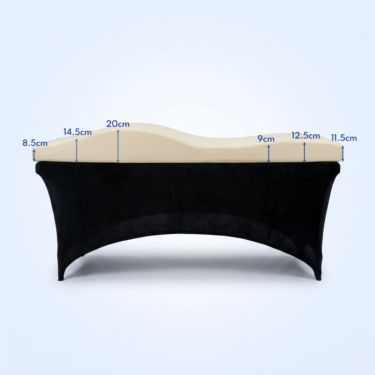 Capa para Colchão Ergonómico FB - Preto