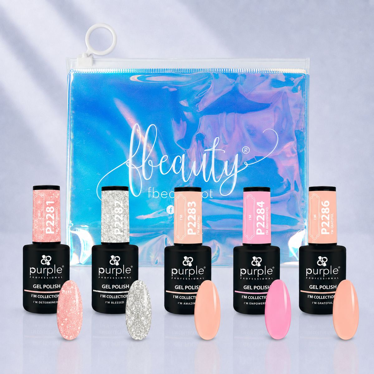Verniz Gel Purple - Coleção I'm 6uni.