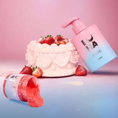 Creme de Mãos Strawberry Dessert - Lunamoon